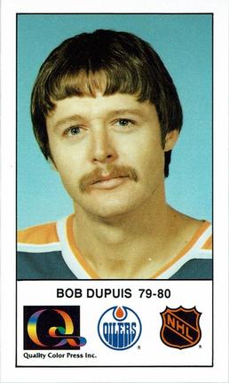 1988-89 Edmonton Oilers Action Magazine Tenth Anniversary Commemerative #118 Bob Dupuis Front