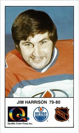 1988-89 Edmonton Oilers Action Magazine Tenth Anniversary Commemerative #119 Jim Harrison Front