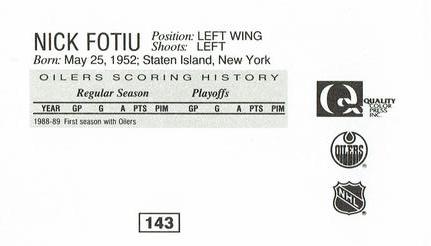  (CI) Nick Fotiu Hockey Card 1982-83 Post Cereal 201 Nick Fotiu  : Collectibles & Fine Art