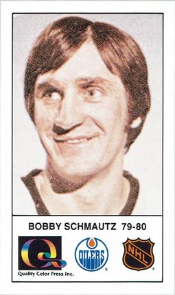 1988-89 Edmonton Oilers Action Magazine Tenth Anniversary Commemerative #160 Bobby Schmautz Front