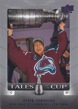 2008-09 Upper Deck - Tales of the Cup #TC1 Peter Forsberg Front