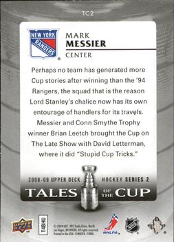 2008-09 Upper Deck - Tales of the Cup #TC2 Mark Messier Back