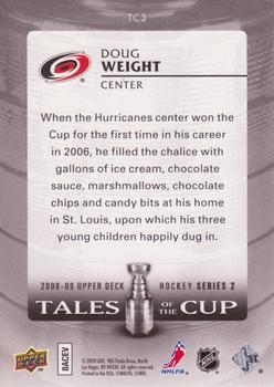 2008-09 Upper Deck - Tales of the Cup #TC3 Doug Weight Back