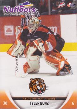 2011-12 Medicine Hat Tigers (WHL) #NNO Tyler Bunz Front