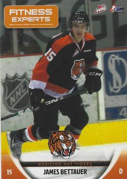 2011-12 Medicine Hat Tigers (WHL) #NNO James Bettauer Front