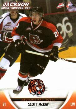 2011-12 Medicine Hat Tigers (WHL) #NNO Scott McKay Front