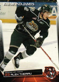 2010-11 Medicine Hat Tigers (WHL) #21 Alex Theriau Front