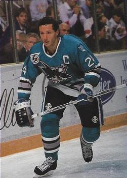 1991-92 Sports Action San Jose Sharks #20 Doug Wilson Front