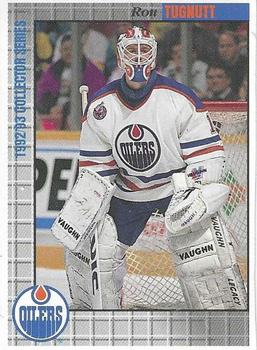 1992-93 IGA Edmonton Oilers #24 Ron Tugnutt Front