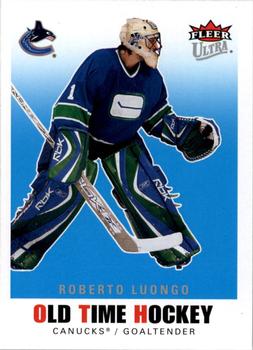 2007-08 Ultra - Old Time Hockey #OT2 Roberto Luongo Front