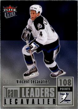 2007-08 Ultra - Team Leaders #TL1 Vincent Lecavalier  Front