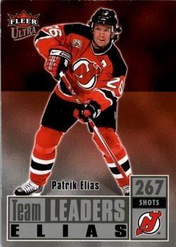2007-08 Ultra - Team Leaders #TL10 Patrik Elias  Front