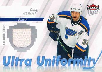 2007-08 Ultra - Ultra Uniformity #U-DW Doug Weight Front