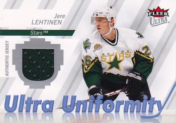 2007-08 Ultra - Ultra Uniformity #U-JL Jere Lehtinen Front