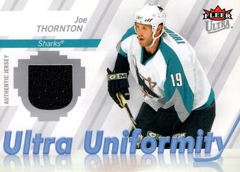 2007-08 Ultra - Ultra Uniformity #U-JT Joe Thornton Front