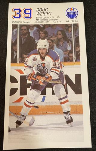 1992-93 Edmonton Oilers #NNO Doug Weight Front