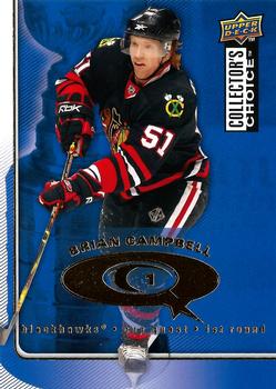 2009-10 Collector's Choice - CupQuest #CQ23 Brian Campbell Front
