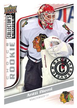 2009-10 Collector's Choice - Reserve #246 Antti Niemi Front