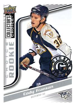 2009-10 Collector's Choice - Reserve #269 Cody Franson Front
