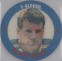 1984-85 7-Eleven Discs #NNO Barry Beck Front