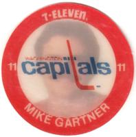1984-85 7-Eleven Discs #NNO Mike Gartner Front
