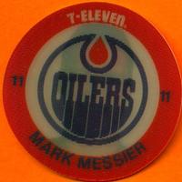 1984-85 7-Eleven Discs #NNO Mark Messier Front