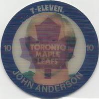 1984-85 7-Eleven Discs #NNO John Anderson Front