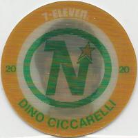1984-85 7-Eleven Discs #NNO Dino Ciccarelli Front