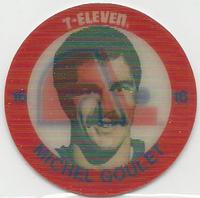 1984-85 7-Eleven Discs #NNO Michel Goulet Front