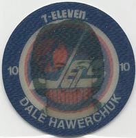 1984-85 7-Eleven Discs #NNO Dale Hawerchuk Front