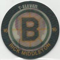1984-85 7-Eleven Discs #NNO Rick Middleton Front