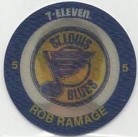 1984-85 7-Eleven Discs #NNO Rob Ramage Front