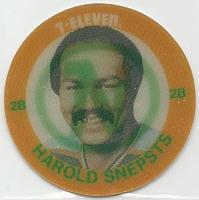 1984-85 7-Eleven Discs #NNO Harold Snepsts Front