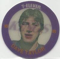 1984-85 7-Eleven Discs #NNO Dave Taylor Front
