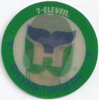 1984-85 7-Eleven Discs #NNO Sylvain Turgeon Front