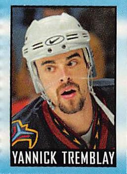 2003-04 Topps Mini Stickers #6 Yannick Tremblay Front