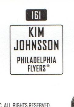 2003-04 Topps Mini Stickers #161 Kim Johnsson Back
