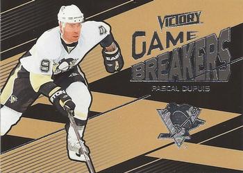 2010-11 Upper Deck Victory - Game Breakers #GB-DU Pascal Dupuis Front
