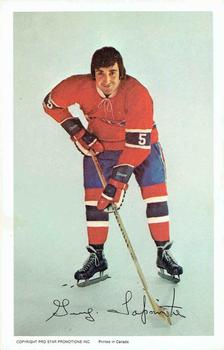 1972-73 Montreal Canadiens #NNO Guy Lapointe Front