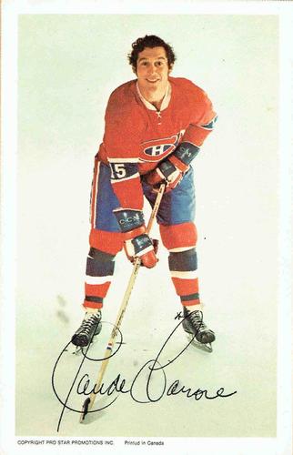 1972-73 Montreal Canadiens #NNO Claude Larose Front