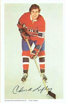 1972-73 Montreal Canadiens #NNO Chuck Lefley Front