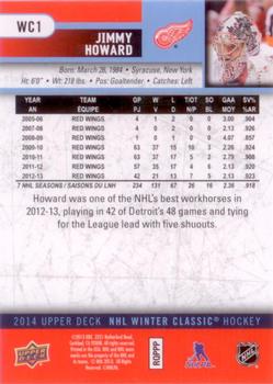 2013-14 Upper Deck NHL Winter Classic #WC1 Jimmy Howard Back