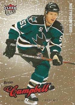 2008-09 Ultra - Gold Medallion #124 Brian Campbell Front
