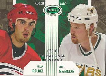 2003-04 Parkhurst Rookie - Cleveland National #69 Allan Rourke / Jeff MacMillan Front