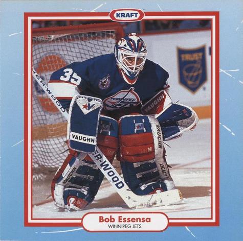 1993-94 Kraft NHL Superstar Recipes #NNO Bob Essensa Front