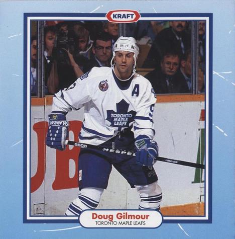 1993-94 Kraft NHL Superstar Recipes #NNO Doug Gilmour Front