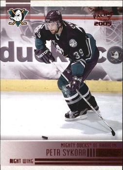 2004-05 Pacific - Red #9 Petr Sykora Front