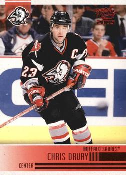 2004-05 Pacific - Red #31 Chris Drury Front