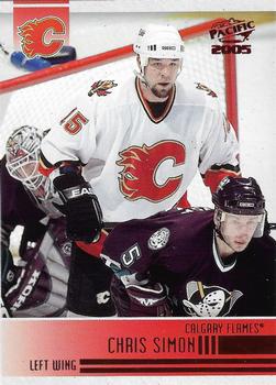 2004-05 Pacific - Red #45 Chris Simon Front