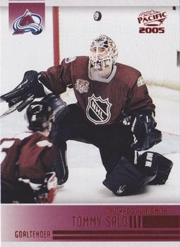 2004-05 Pacific - Red #70 Tommy Salo Front